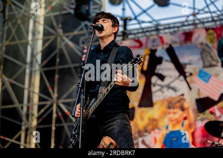 Italien 02 Juni 2023 Anti-Flag Live beim Slam Dunk Italy Festival Bellaria-Igea Marina © Andrea Ripamonti / Alamy Stockfoto