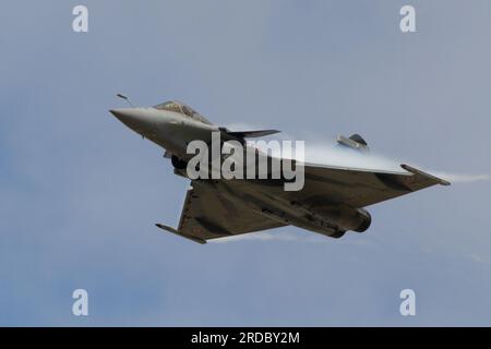 French Air Force Rafale C auf der Royal International Air Tattoo 2023. Stockfoto