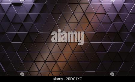 Moderner abstrakter Hintergrund. Dreiecksmuster. Abstract 3D Stockfoto