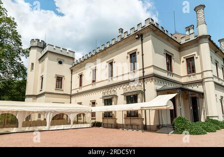 Castello dal Pozzo, historisches Resort am Lago Maggiore, im Dorf Oleggio Castello, Verbania, Italien Stockfoto