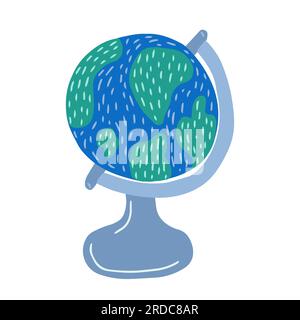 Flacher Kugelvektor Stock Vektor