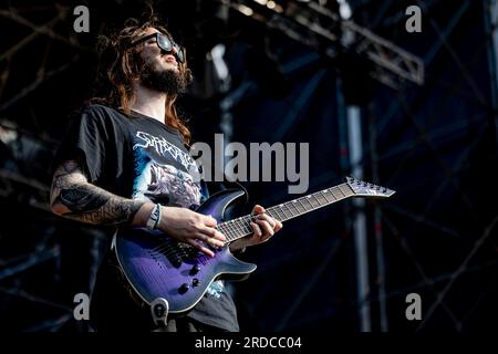 Italien 01 Juni 2023 Montag Proof Live beim Slam Dunk Italy Festival Bellaria-Igea Marina © Andrea Ripamonti / Alamy Stockfoto