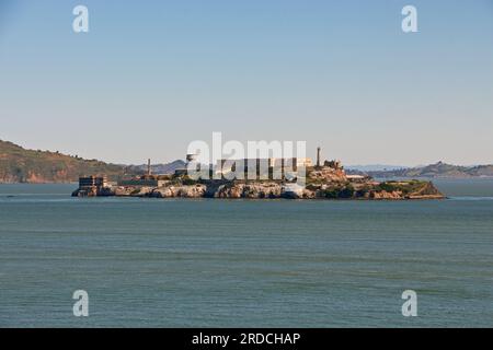 Alcatraz-Insel in San Francisco Stockfoto