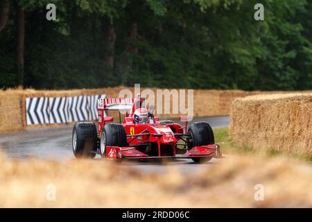 Ferrari F1 beim Goodwood Festival of Speed Stockfoto