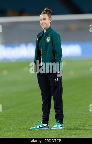 Sydney, Australien. 20. Juli 2023. Claire ORIORDAN of Ireland besucht das Spielfeld vor der FIFA Women's World Cup 2023 zwischen Australien und Irland am 20. Juli 2023 im Stadium Australia in Sydney, Australien. Kredit: IOIO IMAGES/Alamy Live News Stockfoto