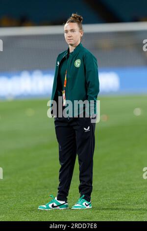 Sydney, Australien. 20. Juli 2023. Claire ORIORDAN of Ireland besucht das Spielfeld vor der FIFA Women's World Cup 2023 zwischen Australien und Irland am 20. Juli 2023 im Stadium Australia in Sydney, Australien. Kredit: IOIO IMAGES/Alamy Live News Stockfoto