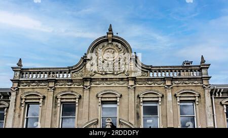 Die Carnegie Free Library im Dorf Blackrock, Dublin, erbaut 1905, mit Geld gespendet vom Philanthropen Andrew Carnegie Stockfoto