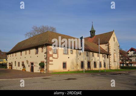 Barock ehemaliges Kloster Kapuzinerkloster, erbaut 1630 und heute&#39; Touristeninformationszentrum, Klosterkomplex, Haslach, Kinzig Valley, Southern Black Stockfoto