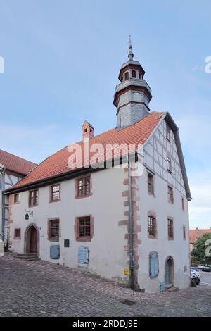 Historisches Rathaus in Schlitz Vogelsberg, Hessen, Deutschland Stockfoto