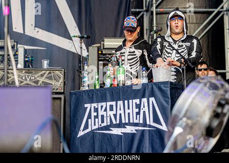 Italien 01 Juni 2023 Zebrahead Live beim Slam Dunk Italy Festival Bellaria-Igea Marina © Andrea Ripamonti / Alamy Stockfoto