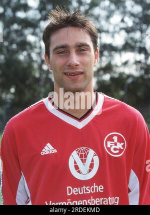 Kaiserslautern, Deutschland. 21. Juli 2023. firo: Fußball: Fußball: Fotos archivieren, Foto archivieren, Bilder archivieren, 1. Bundesliga-Saison 1998/1999, 98/99, 1. FC Kaiserslautern Marco Reich, Halbfigur, Porträt: dpa/Alamy Live News Stockfoto