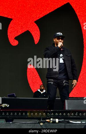 Napa, Kalifornien, USA.28. Mai 2023. DER WU-TANG CLAN tritt beim BottleRock 2023 Music Festival auf der Bühne auf. Kredit: Ken Howard/Alamy Stockfoto
