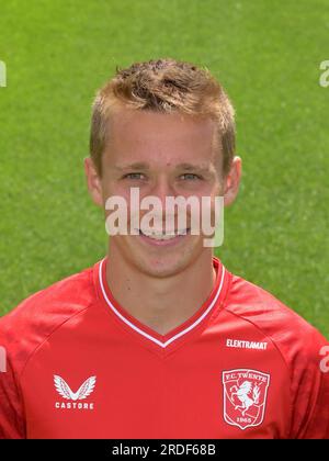 ENSCHEDE - Mathias Kjolo anlässlich des FC Twente Photo Press Day im Training Center Hengelo am 20. Juli 2023 in Enschede, Niederlande. AP | niederländische Höhe | GERRIT VON KÖLN Stockfoto