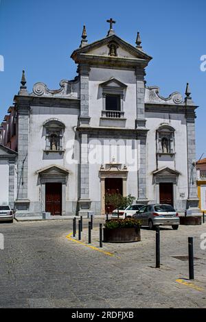 Igreja de Santiago Maior, Catedral de Beja, Beja, Portugal. Origial errichtet zwischen 1578 und 1602 mit 20c. Renovierungen. Stockfoto