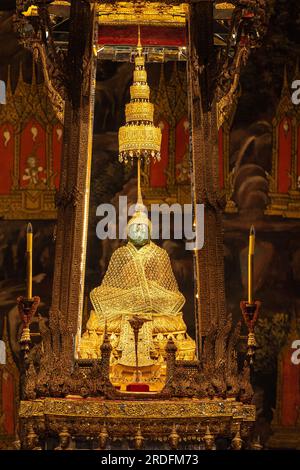 Der Smaragd-Buddha im Großen Palast, Bangkok Stockfoto