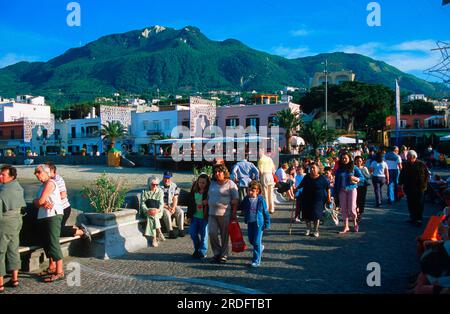 Lacco Ameno, Ischia, Kampanien, Italien Stockfoto