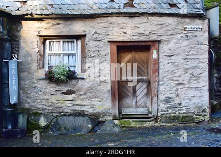 Eindrücke aus der historischen Stadt Monschau/Eifel Stockfoto