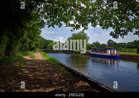 Sprotbrough Lock, Doncaster Stockfoto