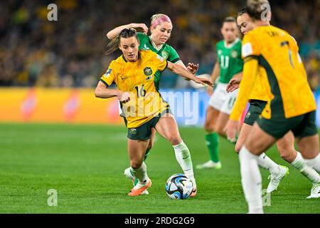 Sydney, NSW, Australien, 20/07/2023, Hayley Raso während der FIFA Women's World Cup 2023 Group B im Stadium, Australien. 20. Juli 2023. Sydney, Australien. (Keith McInnes/SPP) Kredit: SPP Sport Press Photo. Alamy Live News Stockfoto