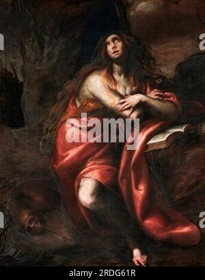 Maria Maddalena penitente - olio su tela - Giovanni Giacomo Barbello - XVII secolo - Brescia, chiesa dei SS. Faustino e Giovita Stockfoto