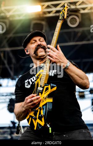 Bellaria Igea Marina, Italien. 01. Juni 2023. Zebrahead in Konzert im Slamdunk Italien 2023 - 1. Tag in Bellaria-Igea Marina Foto von Andrea Ripamonti (Foto von Andrea Ripamonti/NurPhoto) Kredit: NurPhoto SRL/Alamy Live News Stockfoto