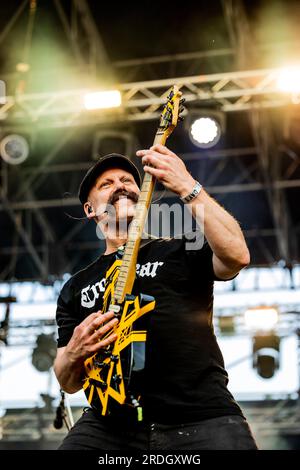 Bellaria Igea Marina, Italien. 01. Juni 2023. Zebrahead in Konzert im Slamdunk Italien 2023 - 1. Tag in Bellaria-Igea Marina Foto von Andrea Ripamonti (Foto von Andrea Ripamonti/NurPhoto) Kredit: NurPhoto SRL/Alamy Live News Stockfoto