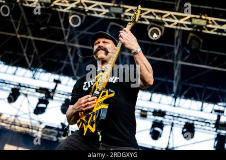 Bellaria Igea Marina, Italien. 01. Juni 2023. Zebrahead in Konzert im Slamdunk Italien 2023 - 1. Tag in Bellaria-Igea Marina Foto von Andrea Ripamonti (Foto von Andrea Ripamonti/NurPhoto) Kredit: NurPhoto SRL/Alamy Live News Stockfoto