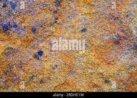 Makrofoto von Sandstein für Hintergründe oder Texturen Stockfoto