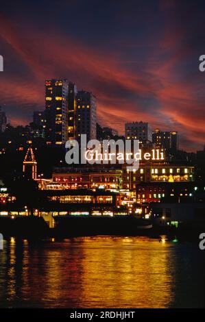 Ghirardelli Square, San Francisco, Kalifornien, USA Stockfoto