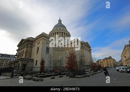 Landschaft mit dem Pantheon - Paris, Frankreich Stockfoto