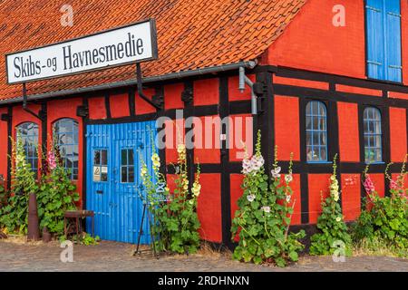 Traditionelle Architektur, Ronne City, Bornholm Island, Dänemark, Europa Stockfoto