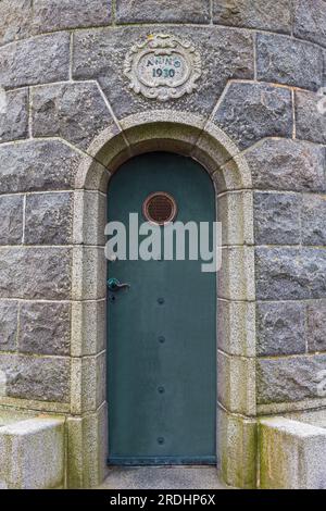 Inner Mole Lighthouse, Ronne City, Bornholm Island, Dänemark, Europa Stockfoto