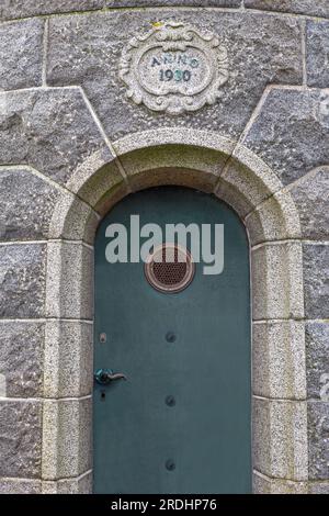 Inner Mole Lighthouse, Ronne City, Bornholm Island, Dänemark, Europa Stockfoto