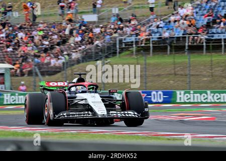 Budapest, Ungarn. 21. Juli 2023. 21. Juli 2023, Hungaroring, Budapest, Formel 1 Grand Prix Ungarischer Grand Prix 2023, im Bild Daniel Ricciardo (AUS), Scuderia AlphaTauri Credit: dpa/Alamy Live News Stockfoto