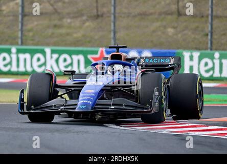 Budapest, Ungarn. 21. Juli 2023. 21. Juli 2023, Hungaroring, Budapest, Formel 1 Grand Prix Ungarischer Grand Prix 2023, im Bild Alexander Albon (GBR), Williams Racing Credit: dpa/Alamy Live News Stockfoto