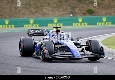 Budapest, Ungarn. 21. Juli 2023. 21. Juli 2023, Hungaroring, Budapest, Formel 1 Grand Prix Ungarischer Grand Prix 2023, im Bild Alexander Albon (GBR), Williams Racing Credit: dpa/Alamy Live News Stockfoto