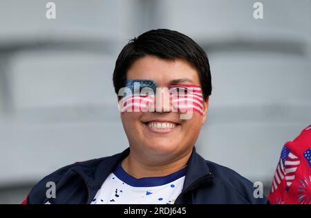 Eden Park, Auckland, Neuseeland. 22. Juli 2023. USA gegen Vietnam, im Eden Park, Auckland, Neuseeland. Kim Price/CSM/Alamy Live News Stockfoto