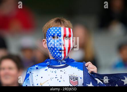 Eden Park, Auckland, Neuseeland. 22. Juli 2023. USA gegen Vietnam, im Eden Park, Auckland, Neuseeland. Kim Price/CSM/Alamy Live News Stockfoto