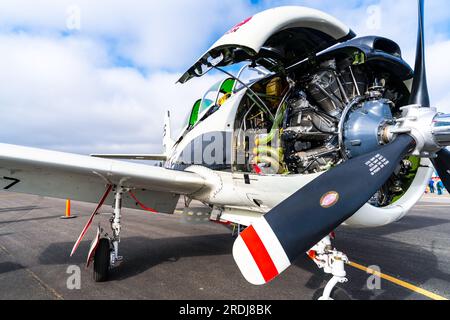 Nordamerikanische T-28 Trojan Stockfoto