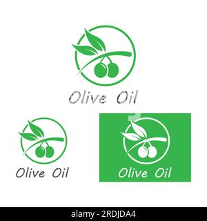 Vektordesign mit Olive-Symbolen Stock Vektor