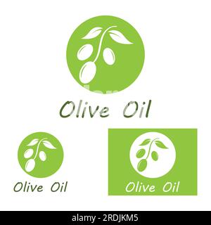 Vektordesign mit Olive-Symbolen Stock Vektor