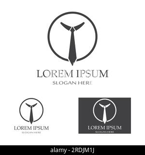 Tuxedo-Symbol und Logo für Herrenbekleidung, Designvorlage Stock Vektor