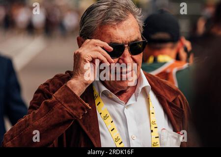 Poligny, Frankreich. 21. Juli 2023. Bild von Zac Williams/SWpix.com- 21/07/2023 - Radfahren - 2023 Tour de France - Etappe 19 Moirans-en-Montagne nach Poligny (172,8km) - Eddy Merckx. Kredit: SWpix/Alamy Live News Stockfoto