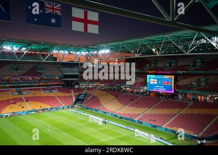 Ein allgemeiner Blick auf das Brisbane Stadion, Brisbane. Bilddatum: Samstag, 22. Juli 2023. Stockfoto