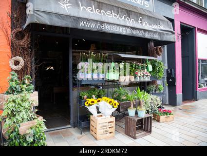 Helensburgh Flower Shop, East Princes Street, Helensburgh, Schottland, Stockfoto