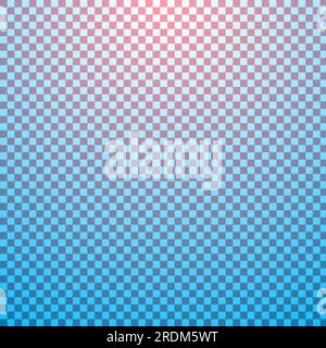 Transparentes Schachbrett Quadratische Rasterlinie Blauer Und Rosafarbener Hintergrund Stock Vektor
