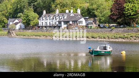 Pernmaenpool on the Mawdach Estuary, Afon Mawddach, Eryri, North Wales, UK Stockfoto