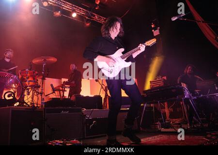 The war on Drugs tritt in der O2 Academy, Newcastle, 27. Februar 2015 auf Stockfoto