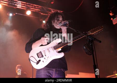 The war on Drugs tritt in der O2 Academy, Newcastle, 27. Februar 2015 auf Stockfoto