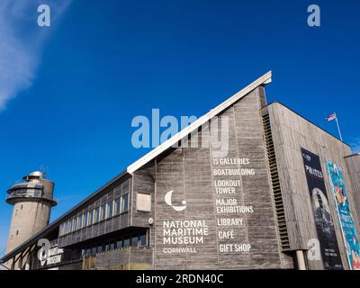 National Maritime Museum, Extra, Discovery Quay, Falmouth, Cornwall, England, Großbritannien, GB. Stockfoto